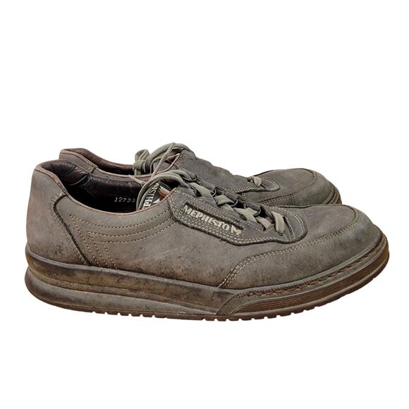 Mephisto Match Run Off US 9/6.5 Walk Athletic Comfort White Shoes Air Gray - Picture 2 of 9